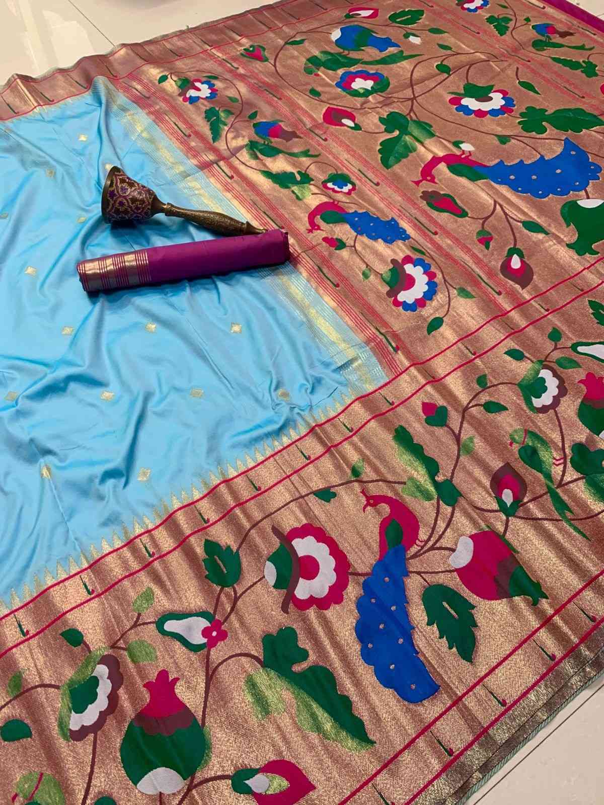 Kanjeevaram Paithani Silk Sarees