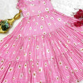 Fancy Cambric cotton gown – colour 1 – Arhas Couture