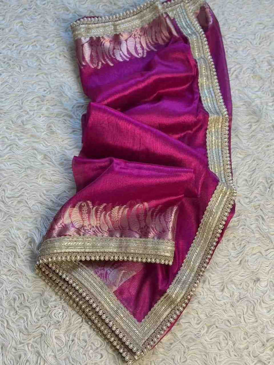 Semi Tissue Banarasi Sarees