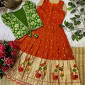 Kid's Tissue Silk Gowns