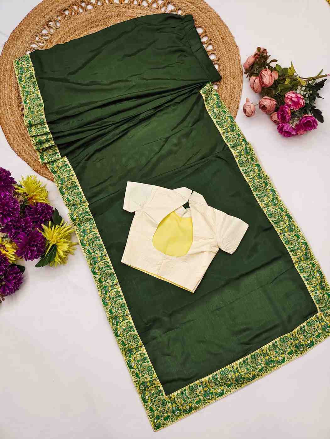 Kids Chinnon saree – colour 2 – Arhas Couture