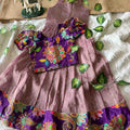 Kid's Viscose Crepe Gowns