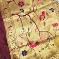 Soft Modal Silk Paithani Sarees