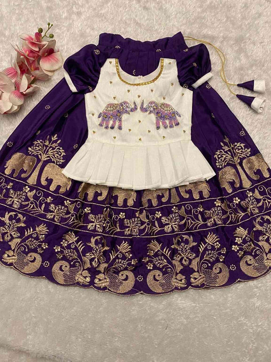 Chinnon Silk Lehanga Sets