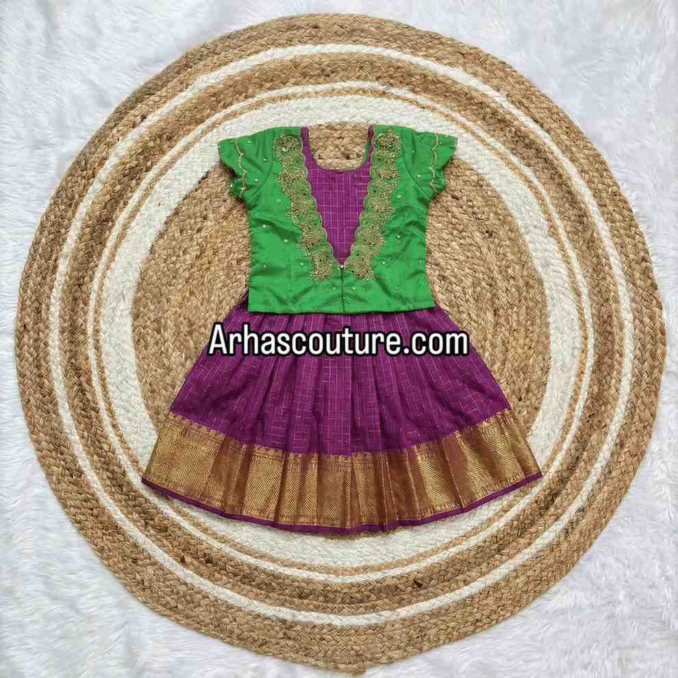Semi silk family outfit – colour 2 – Arhas Couture