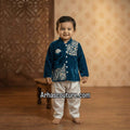 Raw silk family outfit – colour 2 – Arhas Couture