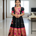 Kid's Kanjivaram Silk Gown