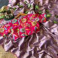 Viscose Tissue Silk Saree
