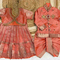 Soft Tissue Silk Family Outfits