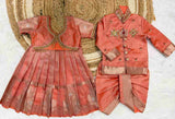 Soft Tissue Silk Family Outfits
