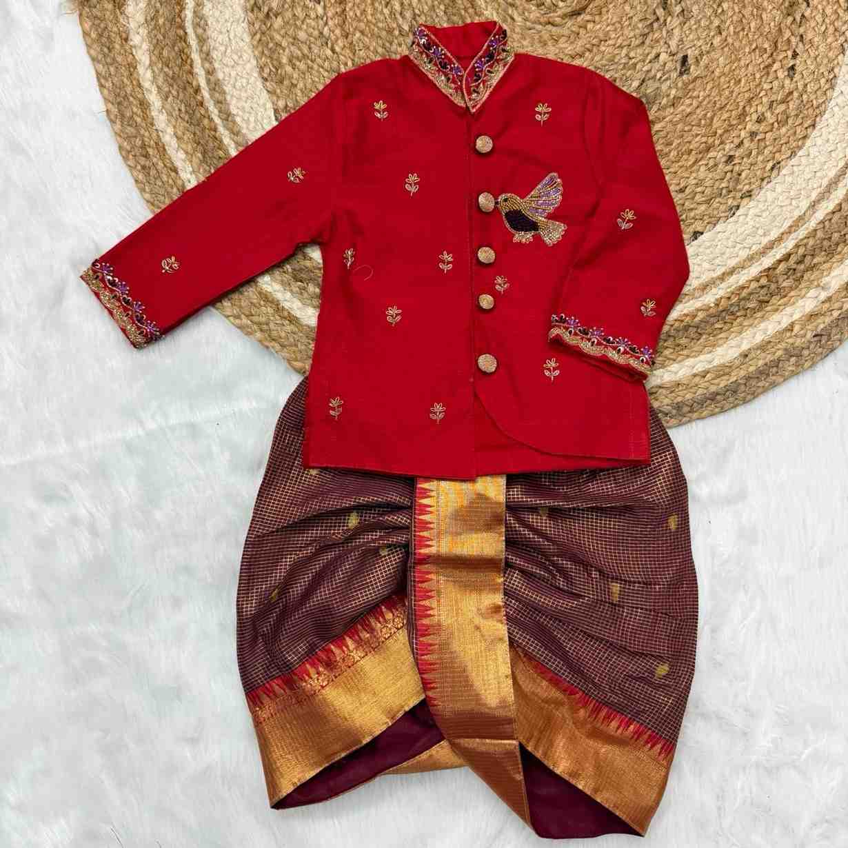 Semi Gadwal family outfit – colour 5 – Arhas Couture