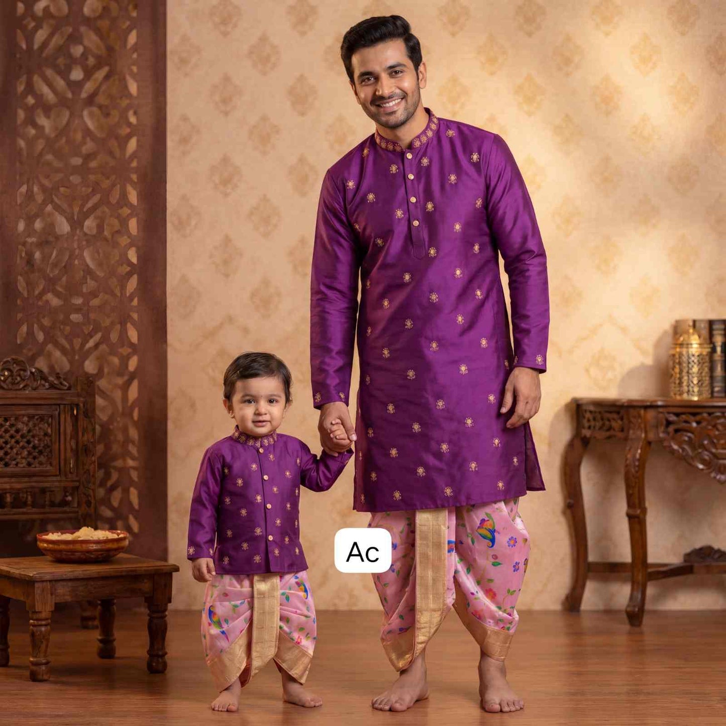 Soft Silk Family Outfits