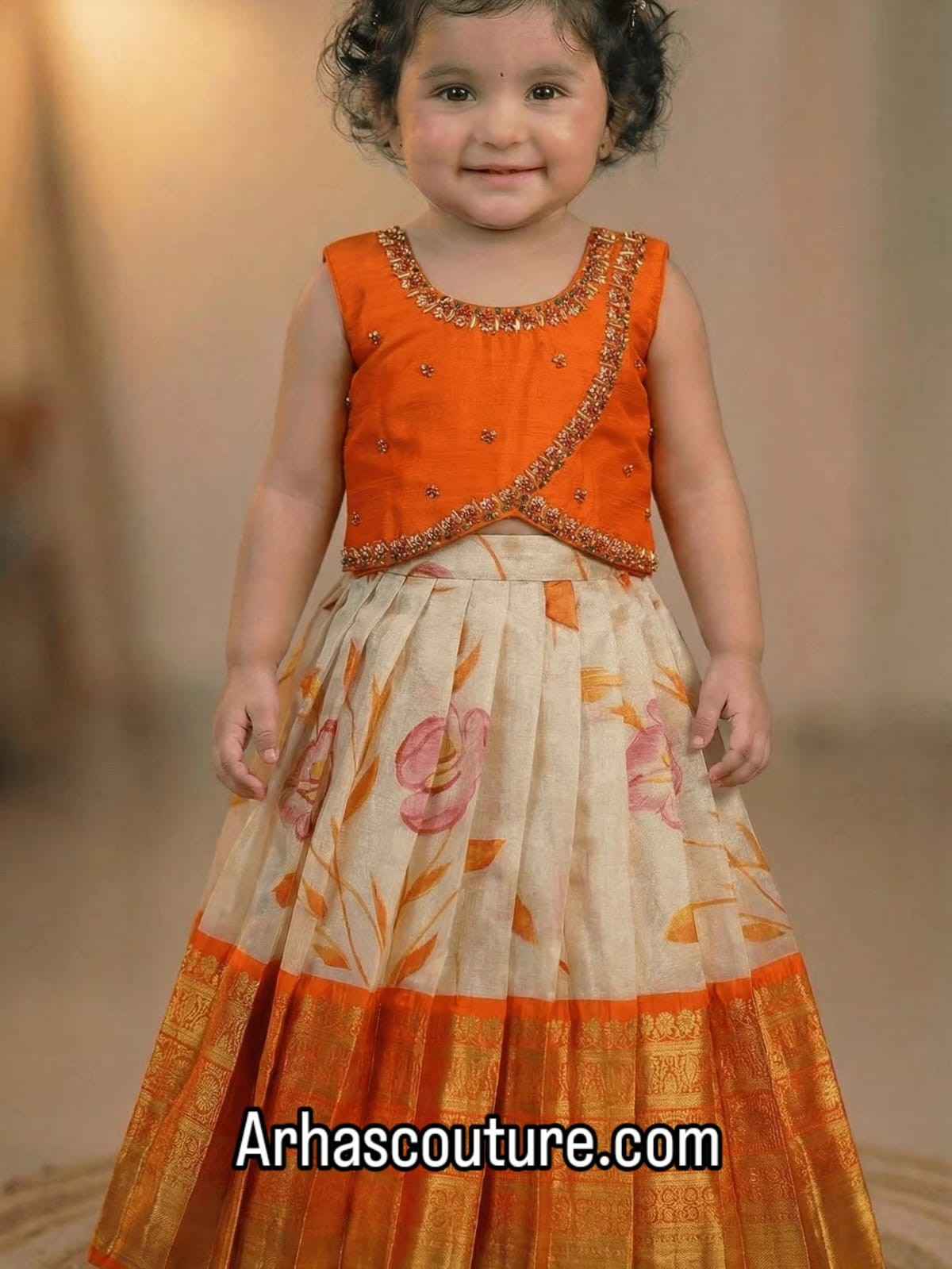 Semi Kanchi family outfit – colour 3 – Arhas Couture