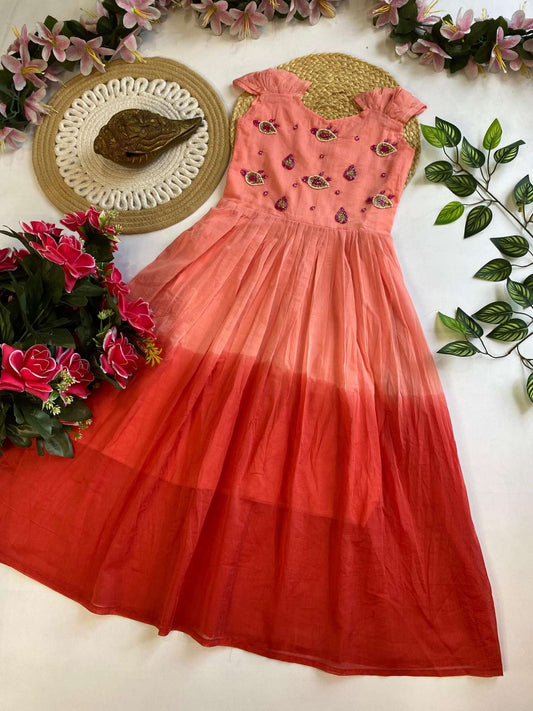 Kid's Mul Cotton Gowns