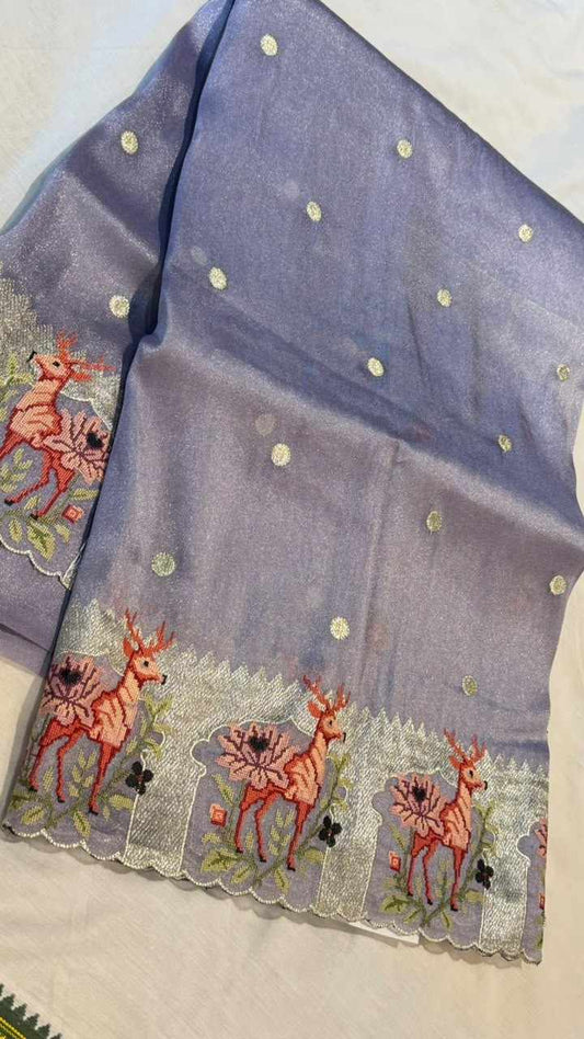 AC's Kora Banarasi Tissue Saree