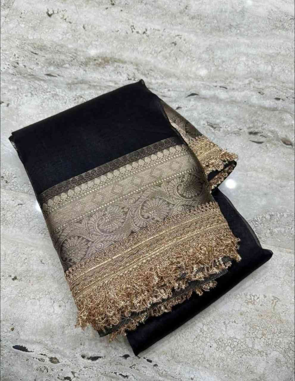 Semi Tissue Banarasi Sarees