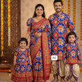 Semi silk Patola family outfit – colour 1 – Arhas Couture
