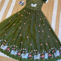 Pichwai Sift Crush Gowns