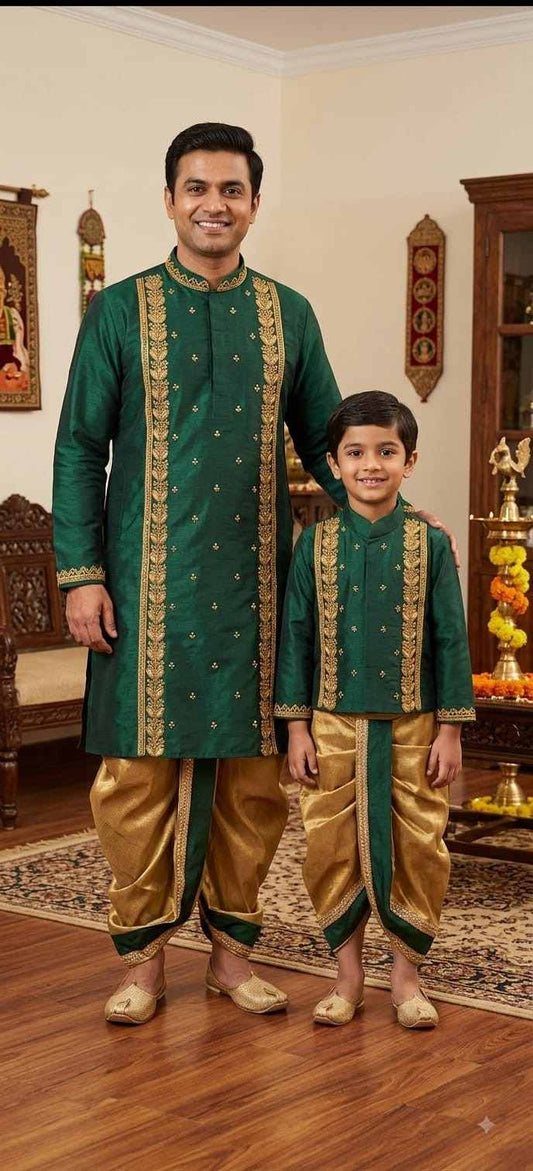 AC's Soft Silk Family Outfits