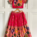 Kid's Silk Blend Lehengas