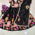 Kid's Digital Print Silk Lehengas