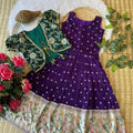Kid’s Russian Dola Silk Lehengas
