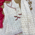 Kid's Chanderi Silk Sharara Set