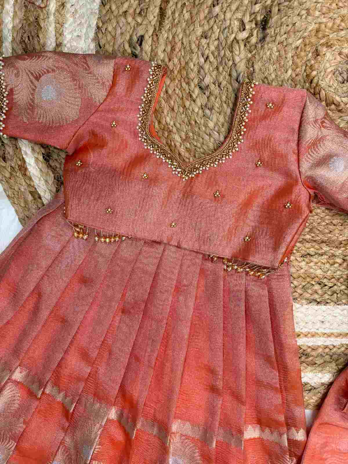 Soft Tissue Silk Family Outfits