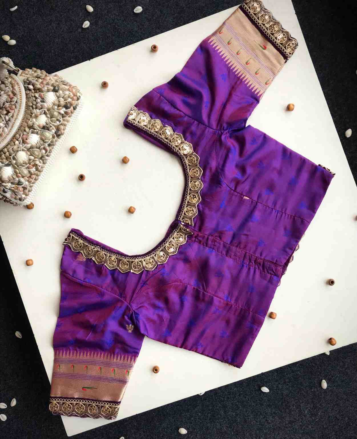 Paithani Butti Woven Saree