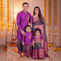 AC's Semi Kanchi Silk Family Outfits
