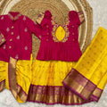 Semi Gadwal family outfit – Mom saree – Arhas Couture