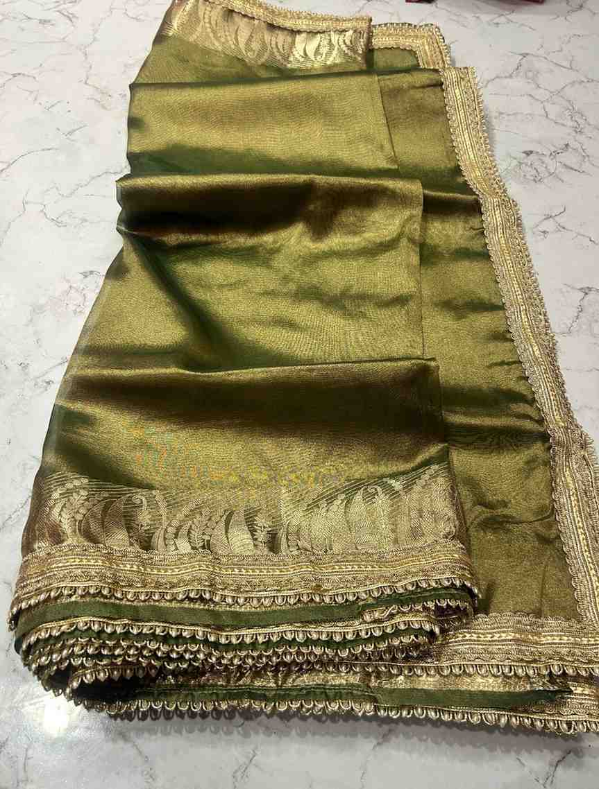 Semi Tissue Banarasi Sarees