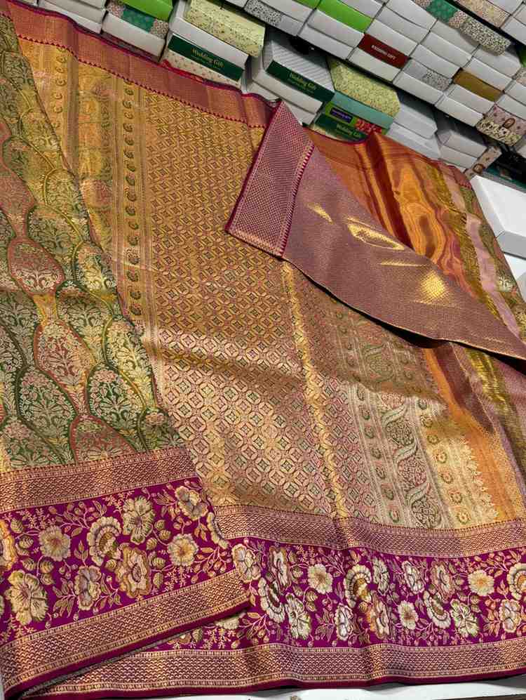 Handloom Bridal Silk Saree