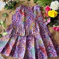 Kid's Kota Kalamkari Lehenga