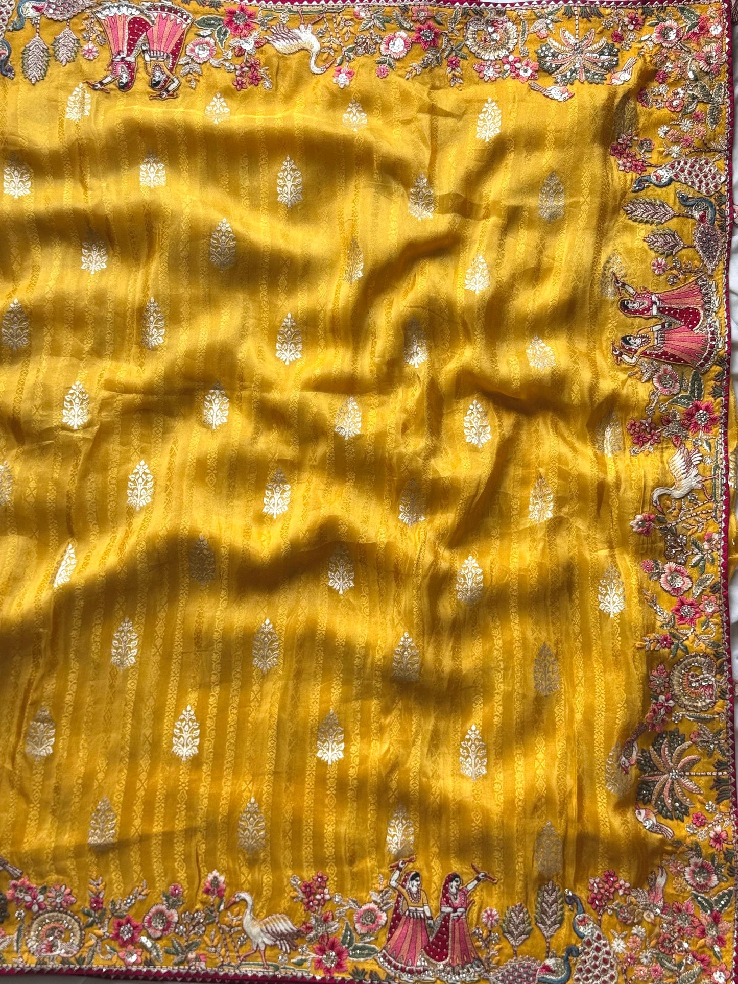 Fancy Dola silk sequence work sarees by Arhas Couture