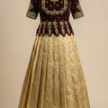 Semi Kanchi tissue family outfits by Arhas Couture