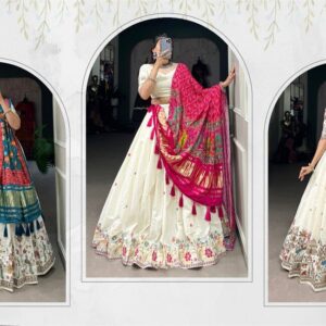 Khadi Cotton Lehengas