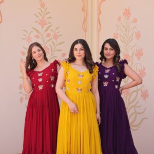 Faux Blooming Gowns