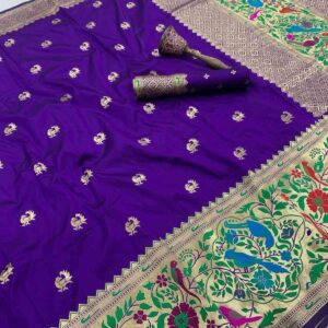 Kanjeevaram Paithani Silk Sarees