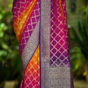 Khaddi Georgette Saree