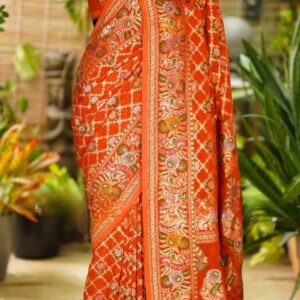 Khaddi Georgette Saree